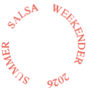 Summer salsa weekender 2025 spin logo red